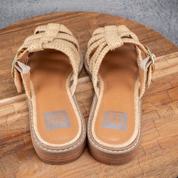DV BY DOLCE VITA Fyona Mule Sandal (Women) In Color Raffia 8 - Picture 4 of 6